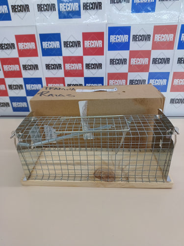 Trampa Viva para Ratas y Ratones - Durable y Reutilizable - Ratonera grande para Animales - fácil para Usar